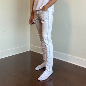 Calvin Klein Acid Wash Jeans with White/Blue Tint